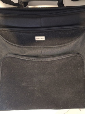 Natec shoulder bag for 15.6" laptop like new, black