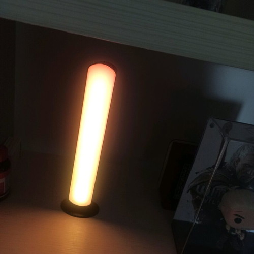 Rgb lamp like new with remote control