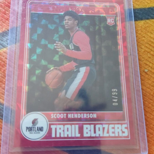 Scoot Henderson 2023-24 Panini NBA Hoops card like new