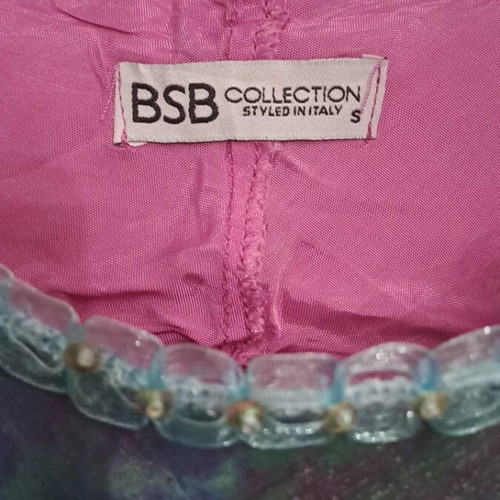 BSB colorful iridescent tank top, like new