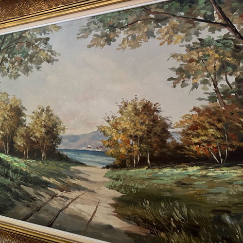 Painting by N. Perigialis like new