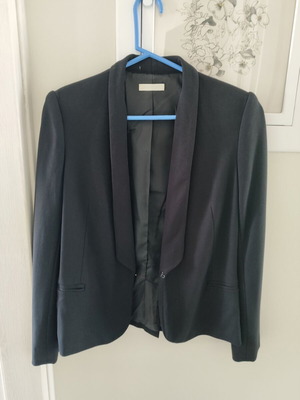 Promod black fitted jacket used, size S