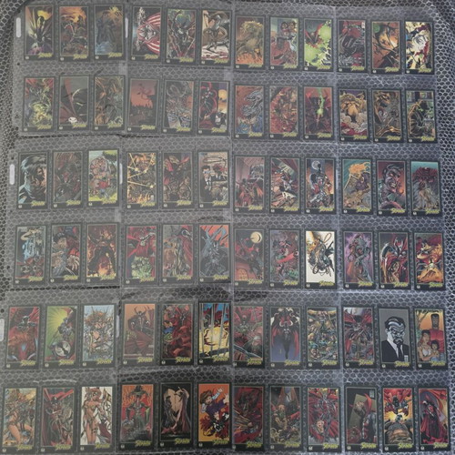 Spawn trading cards widevision 1995 set, like new, 144 cards