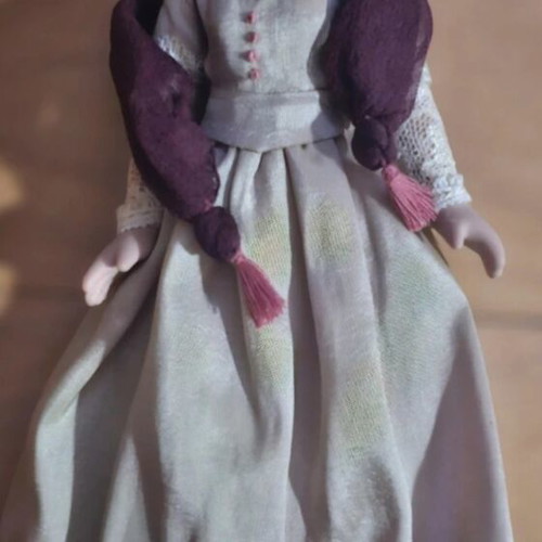 Porcelain dolls set of 3, 19-20 cm decoration