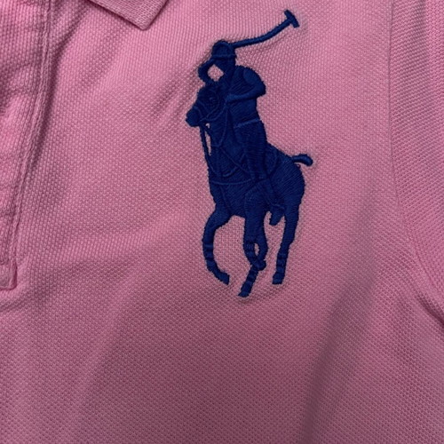 Ralph Lauren polo shirt 6 years old, cotton, like new, dark pink