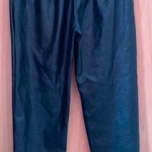 Leatherette pants with pockets like new, black, size S/36/8