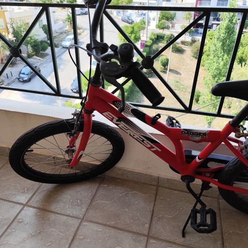 Everest Kids Bicycle used, 20 Inch, V-Brakes, red