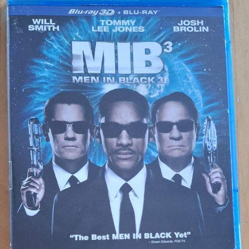 Men In Black 3 3D Blu-ray like new with Greek and Bulgarian subtitles