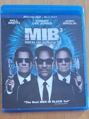 Men In Black 3 3D Blu-ray like new with Greek and Bulgarian subtitles