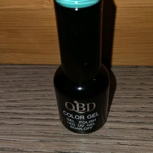 Turquoise semi-permanent nail polish QBD 12 ml new
