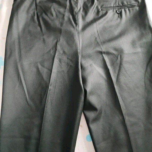 Suit pants black like new, size W46, polyester