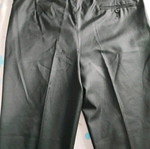 Suit pants black like new, size W46, polyester