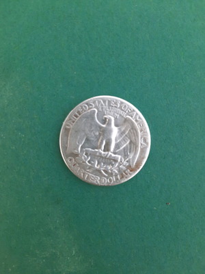 Κέρμα Quarter Dollar 1945 μεταχειρισμένο, ασήμι