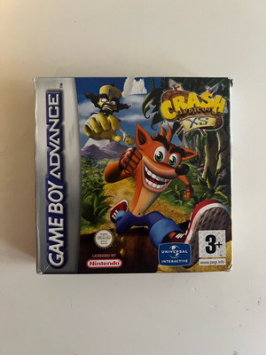 Crash Bandicoot XS μεταχειρισμένο Game Boy Advance με manual και αφίσα