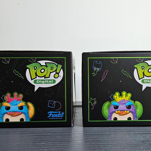 Funko Blacklight NFT Arcade Freddy as Droppp Monster Lot of 2 new