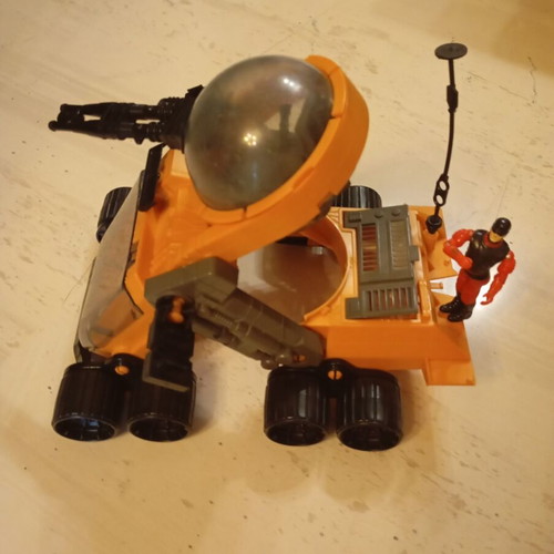 Destro's Razorback Wild Boar vehicle used with G.I. Joe figure