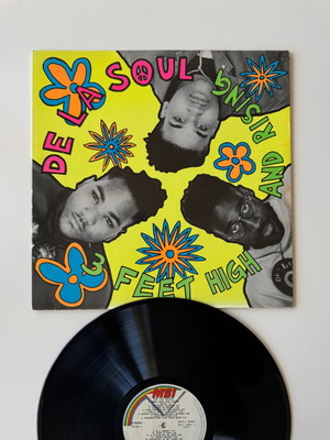 De La Soul 3 Feet High and Rising винилов албум използван