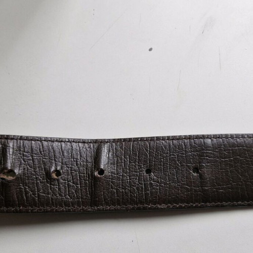 Gucci GG Supreme belt unisex size 85 used, beige and brown