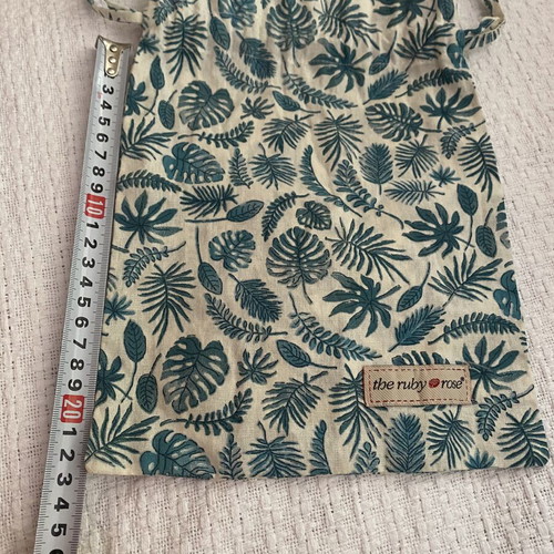 Book case like new, multipurpose fabric pouch