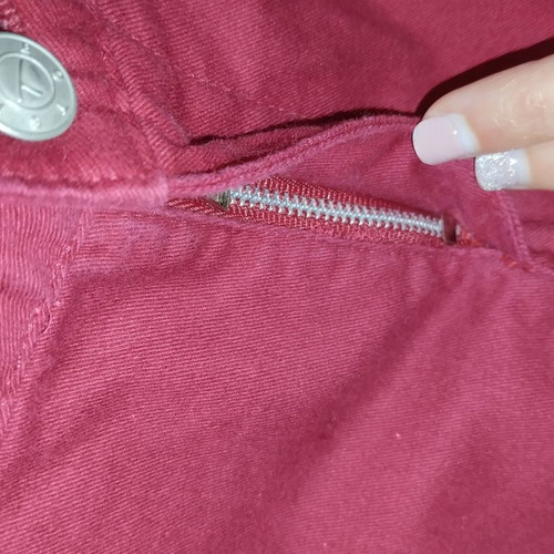 Talbots red cotton pants small used