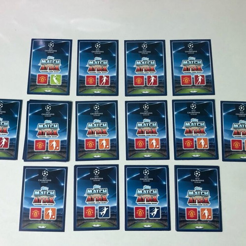 Match Attax 2015/16 Mega Set Manchester United 14 cards like new