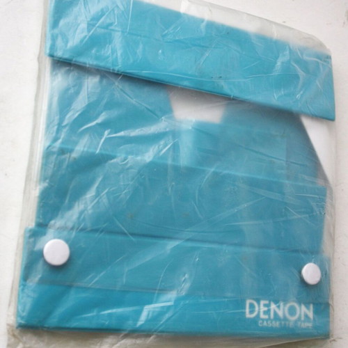 Denon Vintage 80's Cassette Case new