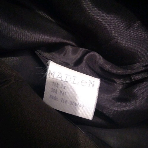 Suede safari jacket and mini skirt set MADLEN like new, brown, size 3/L