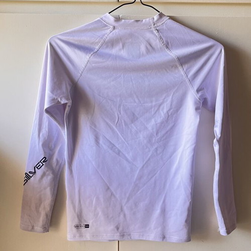 Quiksilver All Time Long Sleeve Rashguard Swim Shirt UPF 50+ like new, size 146 cm