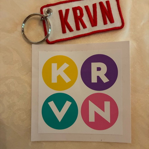 Karavan keychain with sticker gift