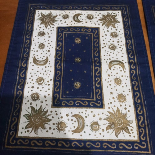 Boho napkins like new for decoration 37.5x29 cm