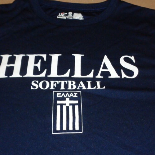 Hellas Softball T-Shirt Extra Large like new