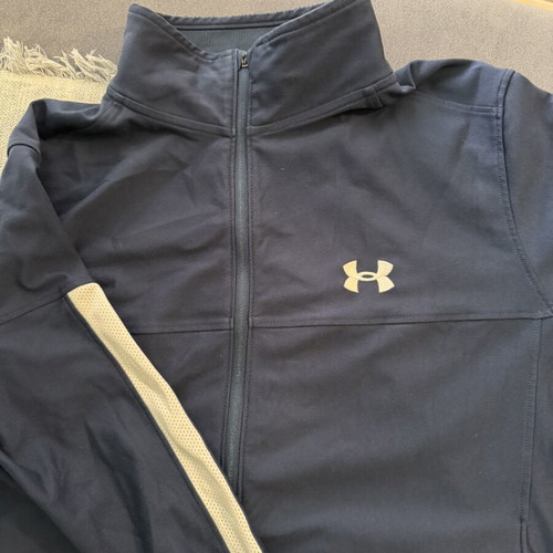 Under Armour jacket used, size L, blue