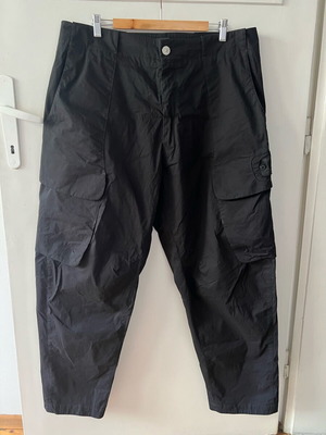 Stone Island Shadow Cargo Pants black, like new, size IT54 W38
