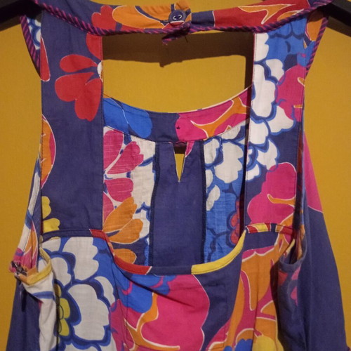 Next floral midi dress XL UK 14 100% cotton like new