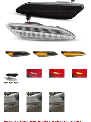 Alfa Romeo LED φλας για 147-156 καινούργιο, λευκά ή μαύρα