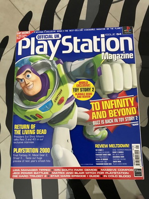 PlayStation Official Magazine UK January 2000 Toy Story 2 used