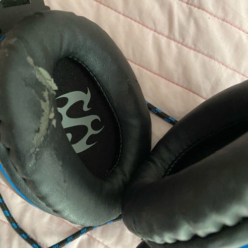 Sharkoon Skiller SGH1 headphones used, wired
