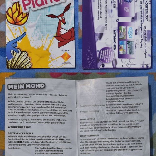 LittleBigPlanet PSP game like new, platform puzzle