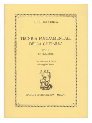 Chiesa Technica Vol2 guitar book