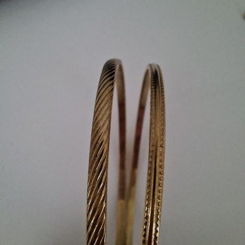 Jewelry set like new with earrings, bracelets, pendants, and anklet