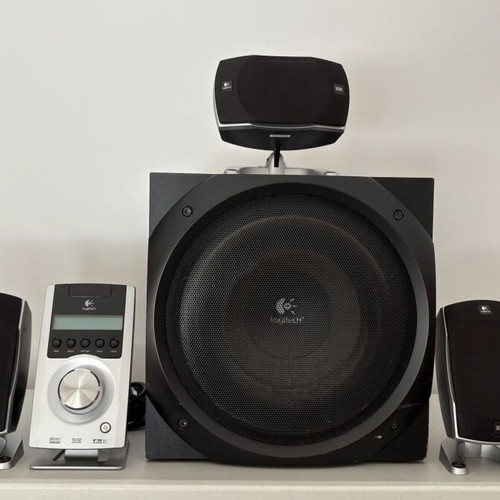Logitech Z-5500 5.1 505watt RMS THX digital speakers used