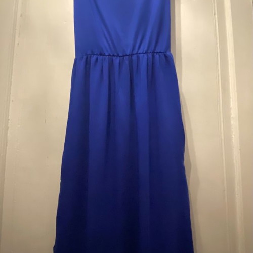 maxi,strapless φόρεμα