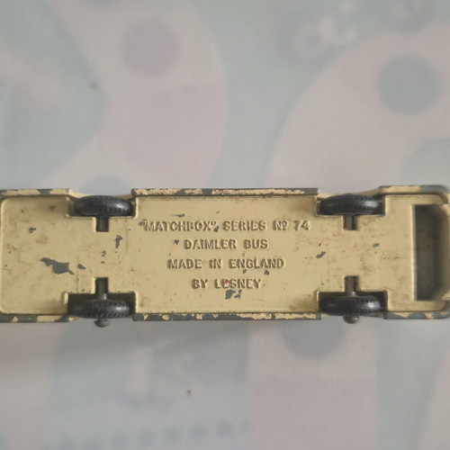 Matchbox Series 74 Lesney Daimler Bus Esso petrol used