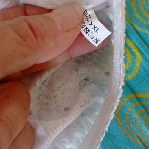 Women's white underwear pack XL-XXL new, 5 pieces