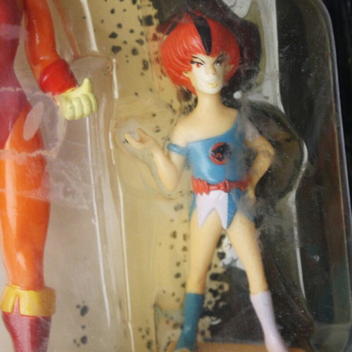 Vintage 1986 Thundercats Cheetara & Wilykit figure LJN new