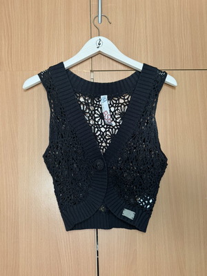 Bsb Lace Vest like new, black, size S