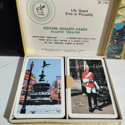 Piatnik playing cards used, United Kingdom, very good condition
