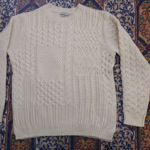 Mango wool sweater new size L beige