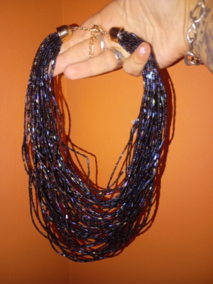 Vintage multistrand necklace in excellent condition