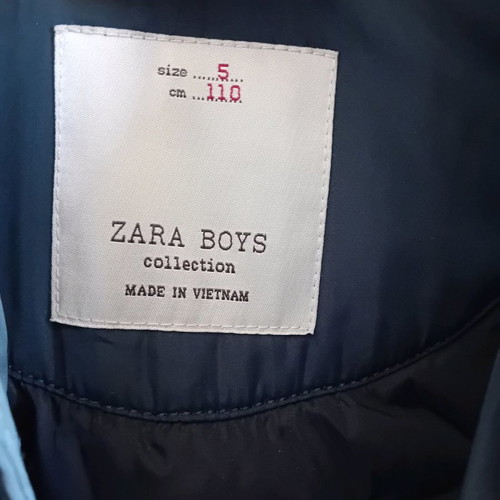 Zara jacket 5 years like new, blue